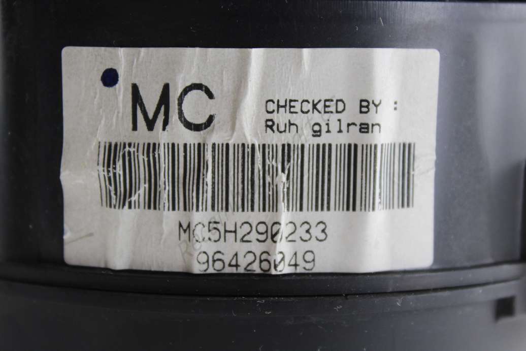 Cuadro de instrumentos Chevrolet Kalos 96426049 MC5H290233 - foto 2