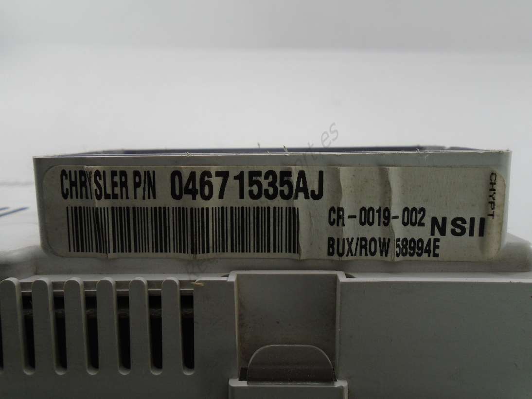 Cuadro de instrumentos Chrysler PT Cruiser 04671535AJ - foto 2