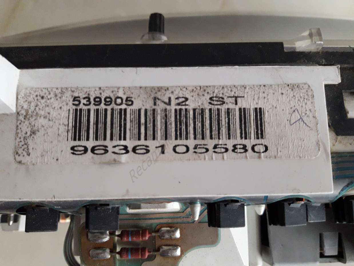 Cuadro de instrumentos Citroen Berlingo HDI 9636105580 - foto 2