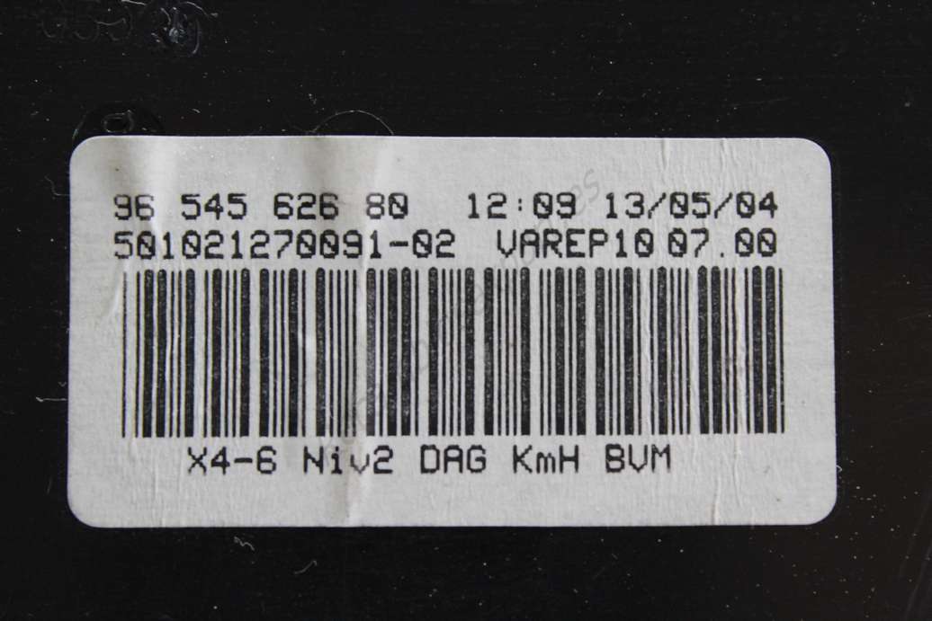 Cuadro de instrumentos Citroen C5 9654562680 96 545 626 80 501021270091-02 01021270091 T21XR554 - foto 2