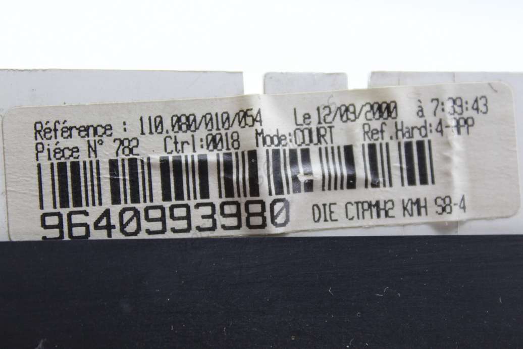 Cuadro de instrumentos Citroen Saxo 9640993980 110080010054 110.080010054 - foto 2