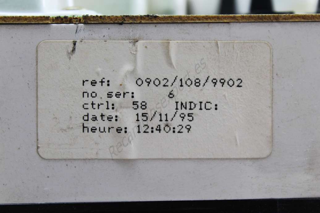 Cuadro de instrumentos Citroen Xantia 96217978 96217 978 09021089902 09021089902 - foto 2