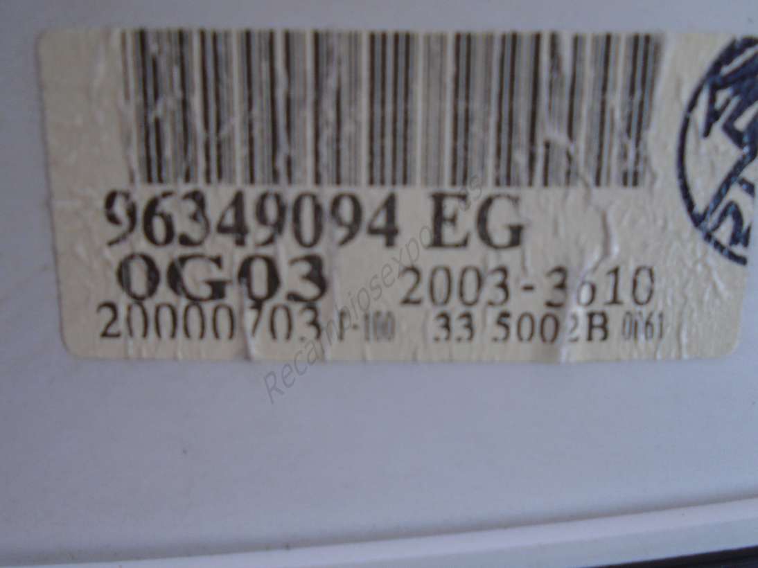 Cuadro de instrumentos Daewoo Lanos 96349094EG 96 349 094 EG - foto 2