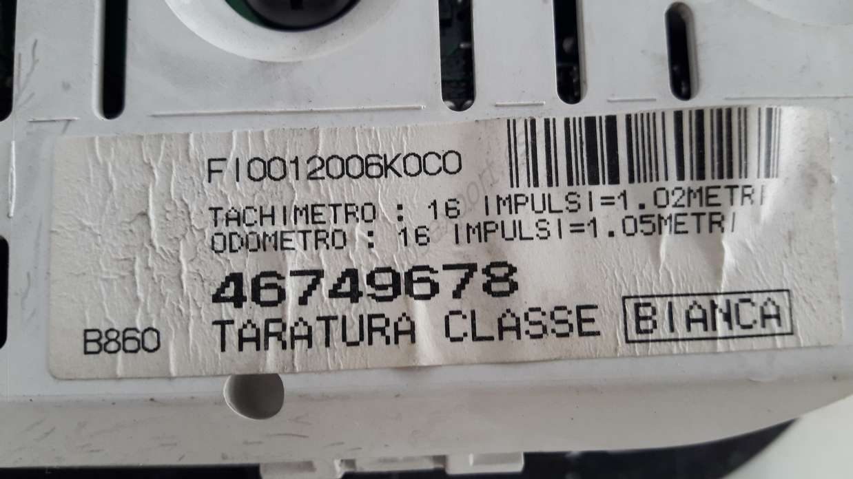 Cuadro de instrumentos Fiat Bravo Brava 46749678 FI0012006KOCO - foto 2