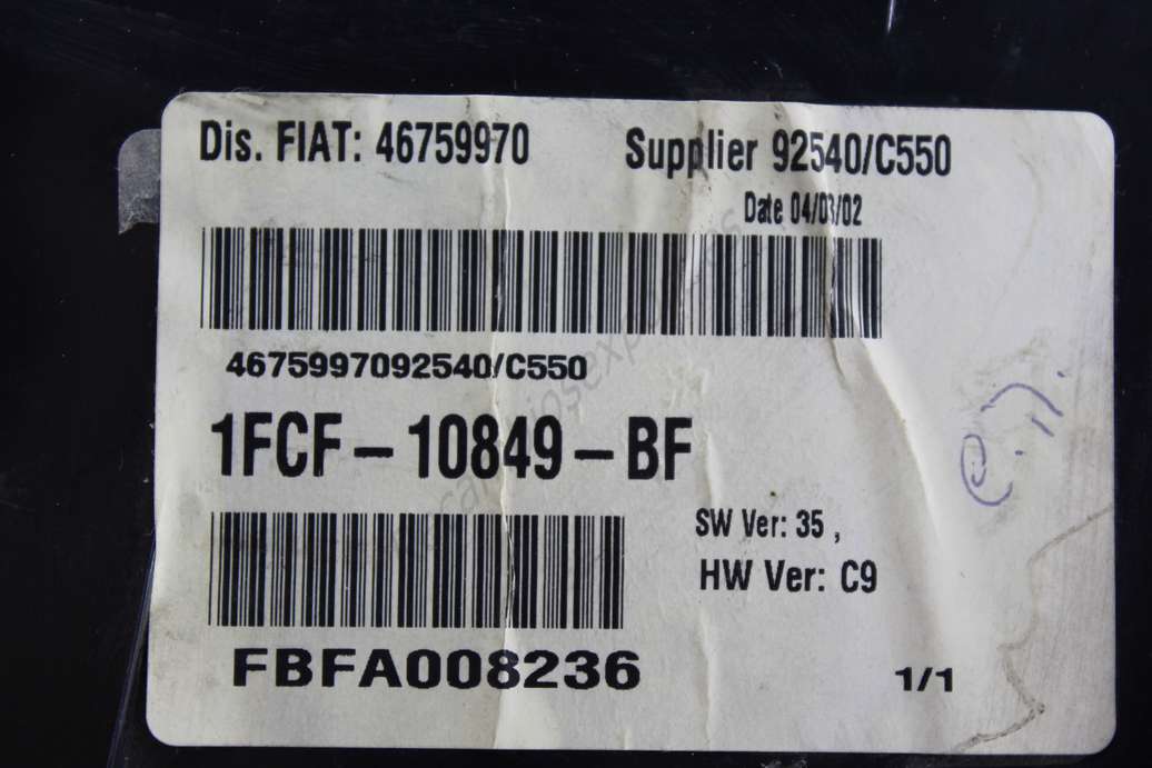 Cuadro de instrumentos Fiat Stilo 1FCF10849BF 1FCF-10849-BF 46759970 FBFA008236 - foto 2