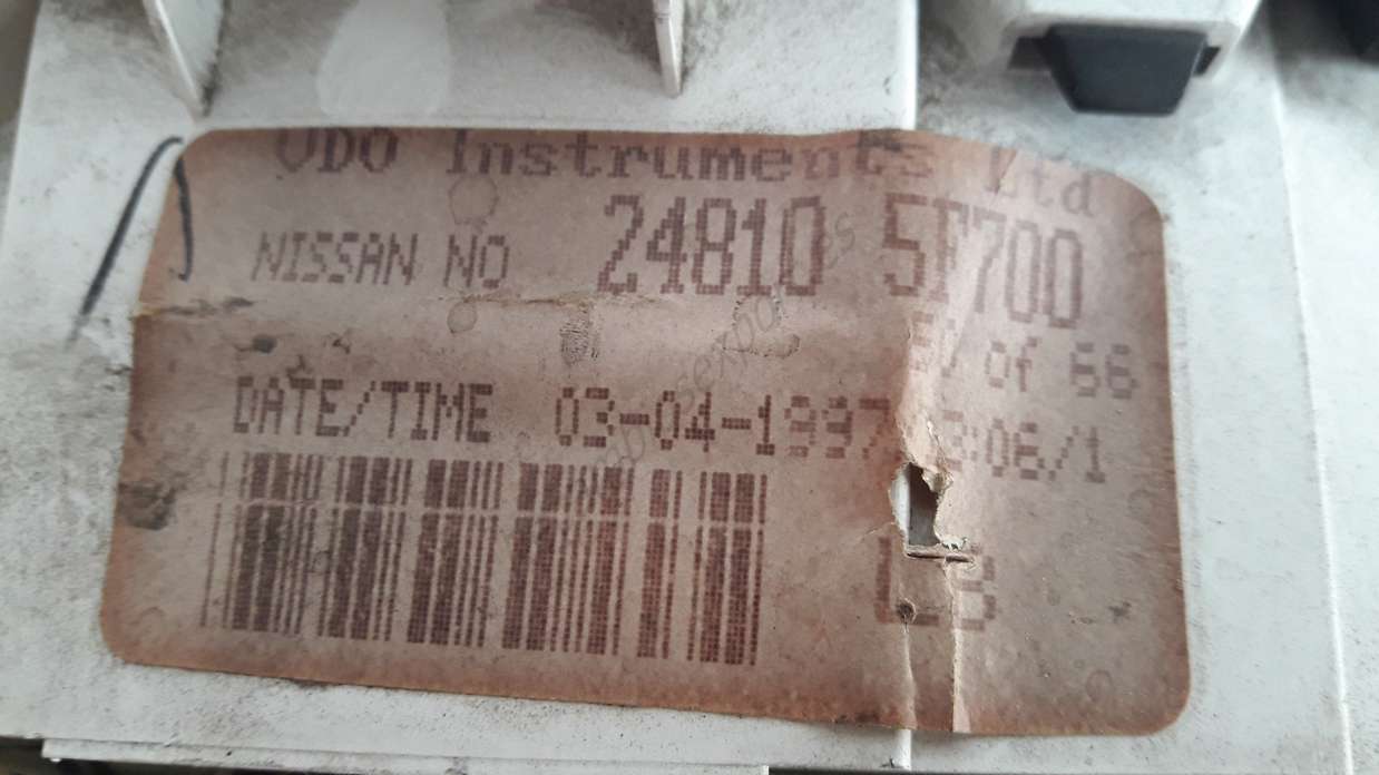 Cuadro de instrumentos Nissan Micra 248105F700 24810 5F700 - foto 2