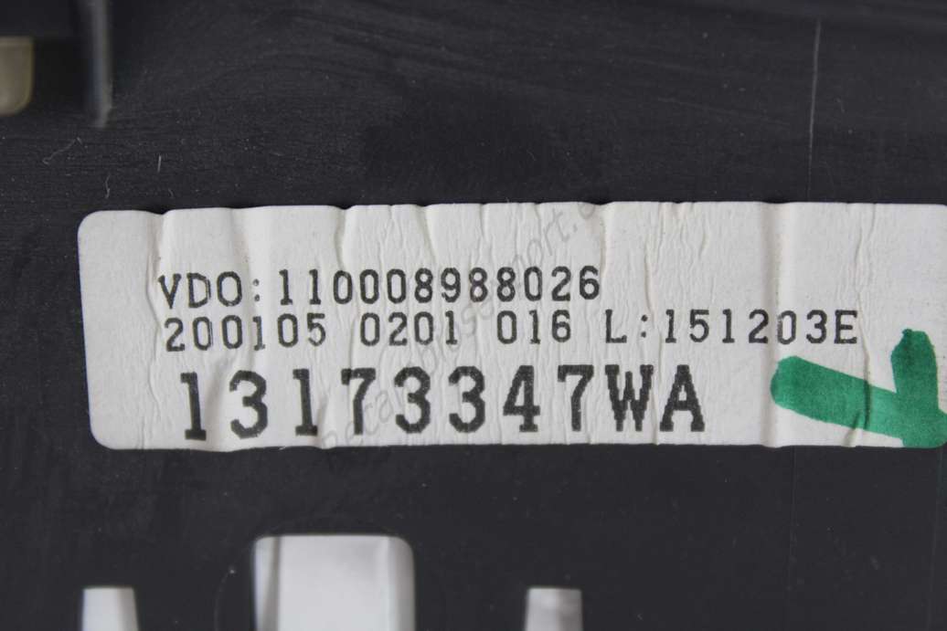Cuadro de instrumentos Opel Corsa Combo 13173347WA  VDO 110008988026 - foto 2