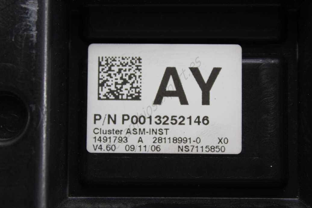 Cuadro de instrumentos Opel Corsa  P0013252146 AY  1491793A  1491793 A  281189910 28118991-0 - foto 2
