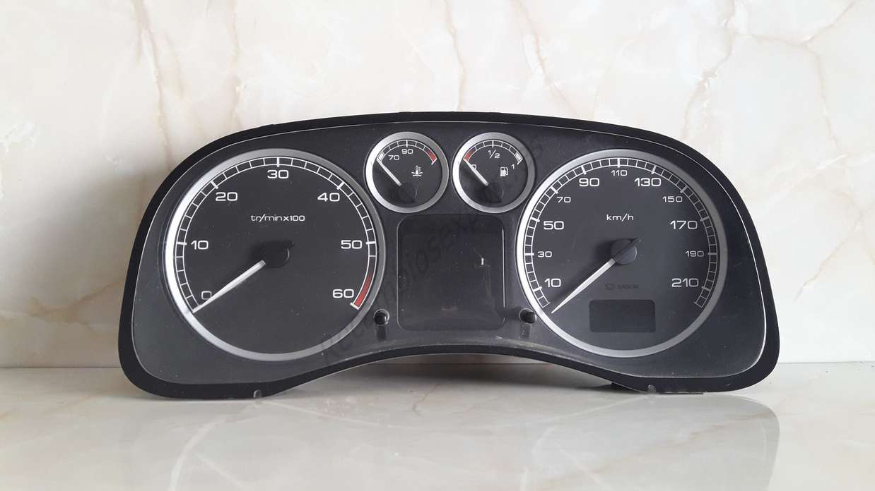 Cuadro de instrumentos Peugeot 307 P9651299680 P9651299680C P9651299680C00 SAGEM 216748814 21674881-4 - foto 1