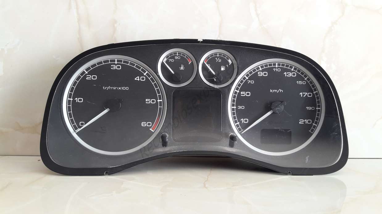 Cuadro de instrumentos Peugeot 307 P9651299680 P9651299680E P9651299680E01 SAGEM 216748814 21674881-4 - foto 1
