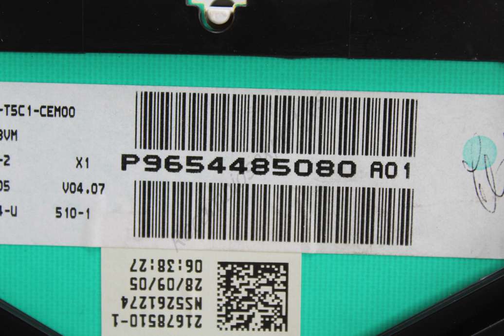 Cuadro de instrumentos Peugeot 307 P9654485080A01 P9654485080 A01 - foto 2