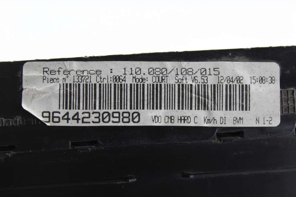 Cuadro de instrumentos Peugeot 406 9644230980 110080108015 110.080108015 - foto 2
