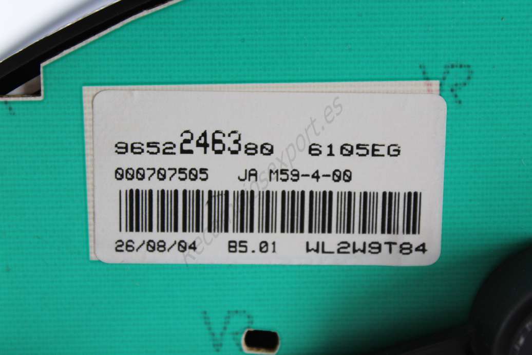 Cuadro de instrumentos Peugeot Partner Citroen Berlingo 9652246380 000707505 - foto 2