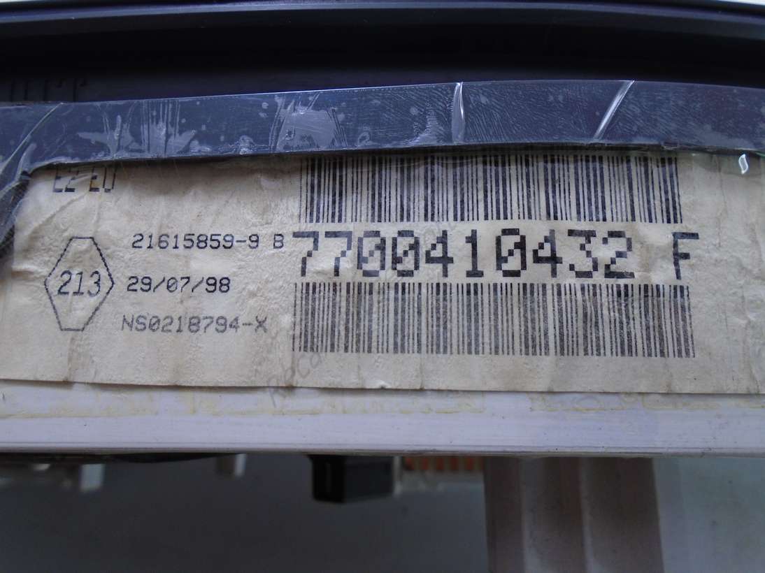 Cuadro de instrumentos Renault 7700410432F 7700410432 F - foto 2