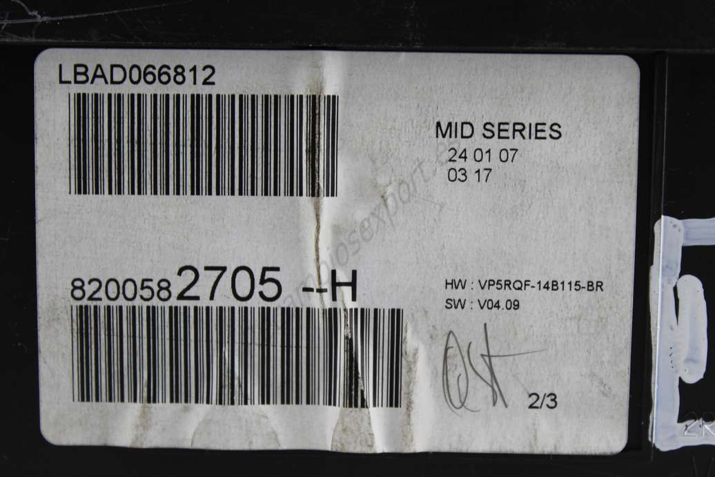 Cuadro de instrumentos Renault Clio  8200582705 8200582705H 8200582705--H - foto 2