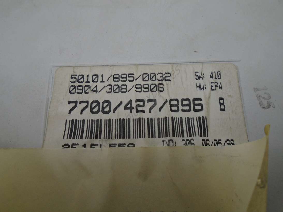 Cuadro de instrumentos Renault Megane 7700427896B 7700427896 B 7700 427 896 B - foto 2