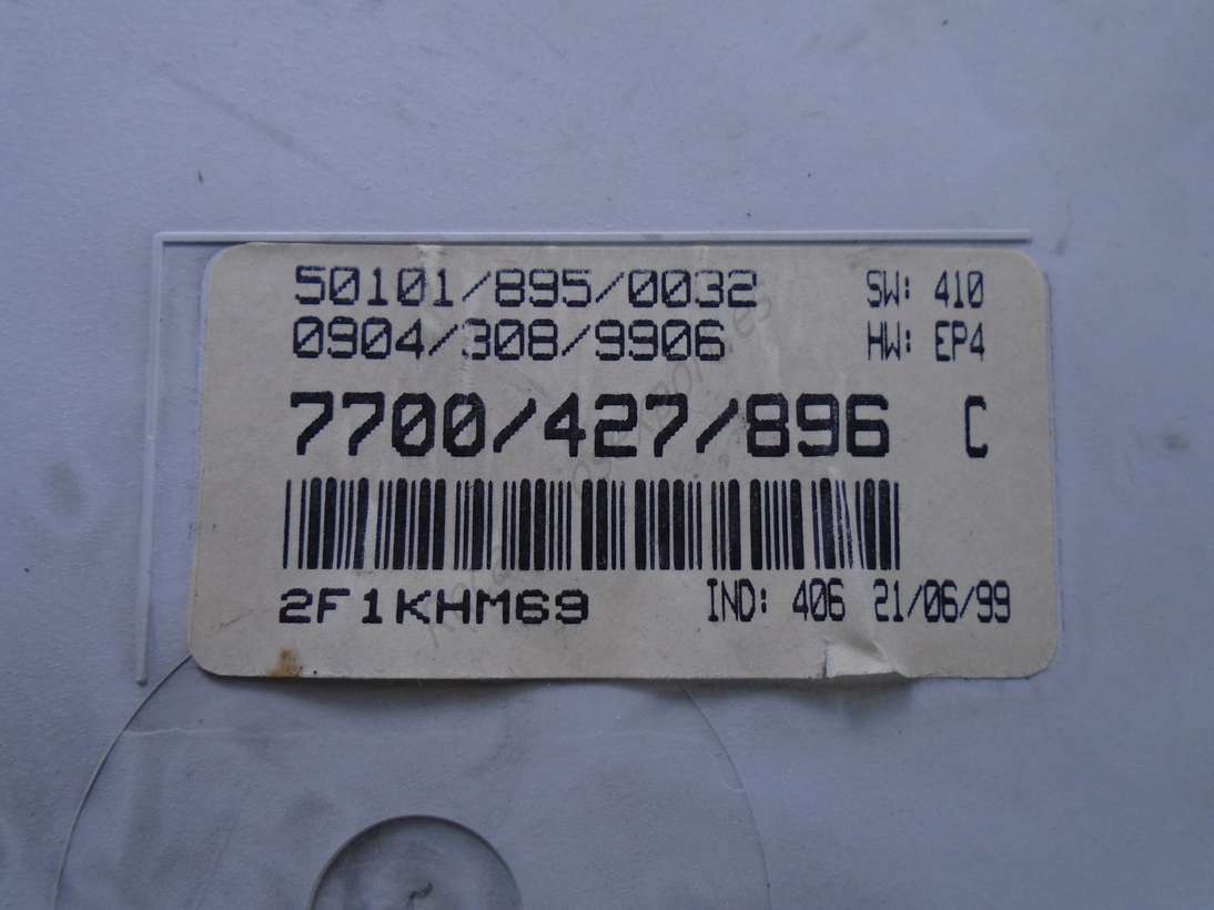 Cuadro de instrumentos Renault Megane 7700427896C 7700427896 C 7700 427 896 C - foto 2