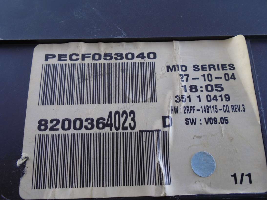 Cuadro de instrumentos Renault Megane 8200364023 8200364023D 8200364023_D - foto 2