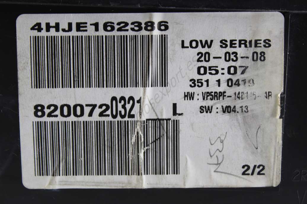 Cuadro de instrumentos Renault Megane 8200720321L 8200720321 L 4HJE162386 - foto 2
