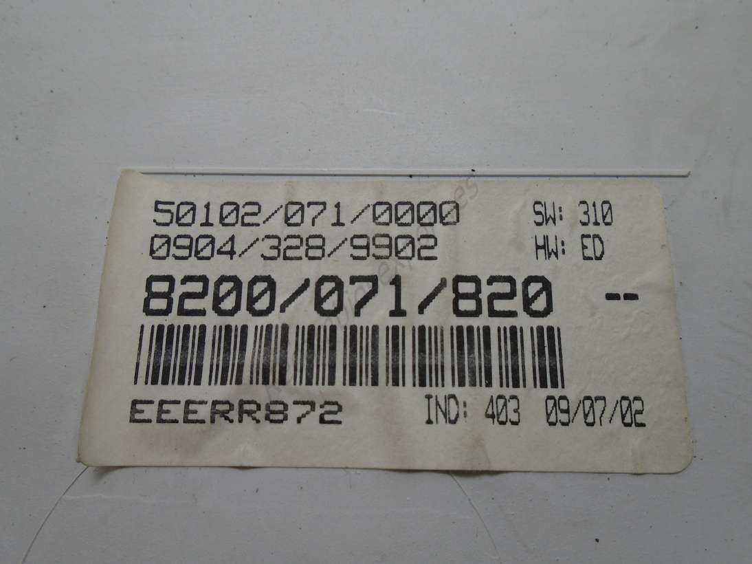 Cuadro de instrumentos Renault Scenic 8200071820 8200071820 - foto 2