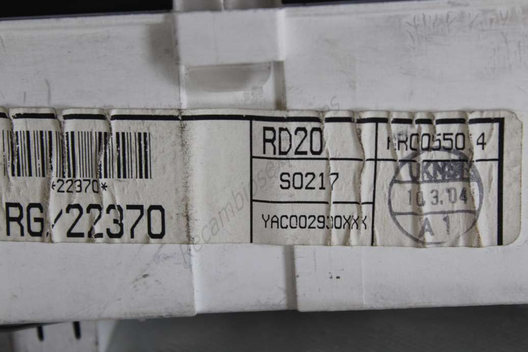 Cuadro de instrumentos Rover YAC002900XXX - foto 2