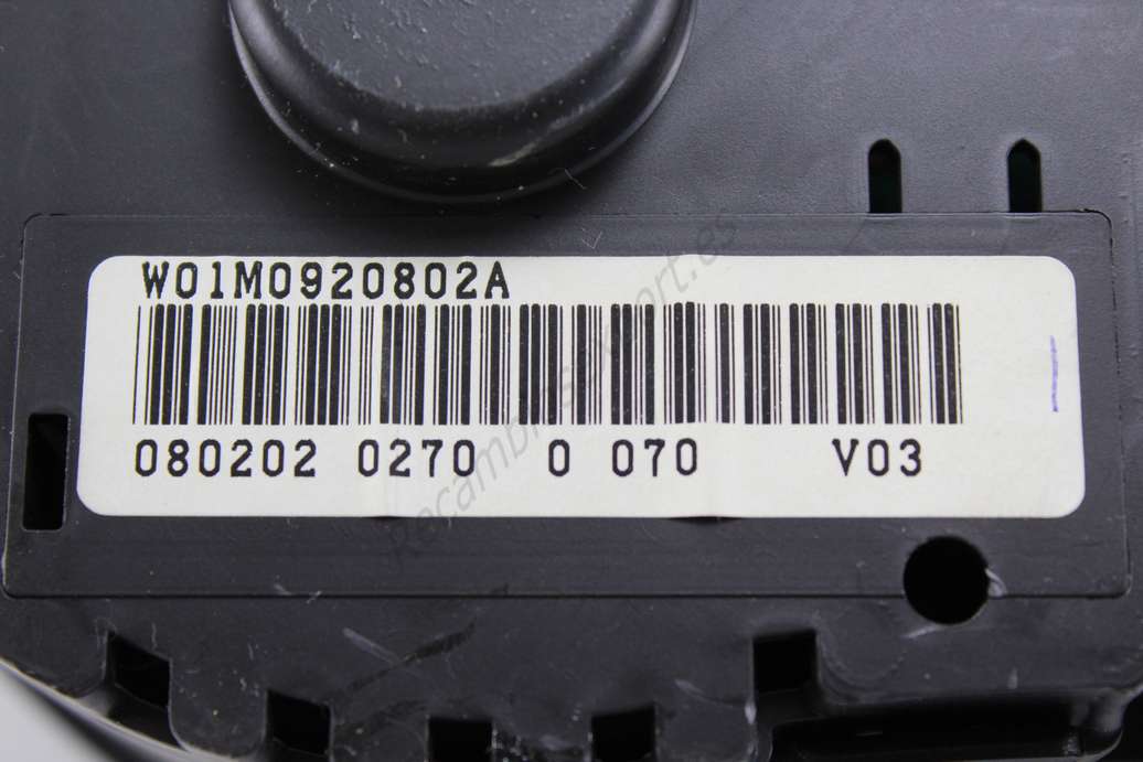 Cuadro de instrumentos Seat Leon Toledo W01M0920802A VDO 110080152002 110.080/152/002 - foto 2
