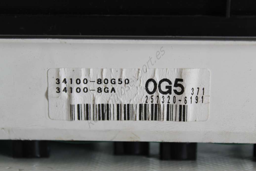 Cuadro de instrumentos Suzuki Ignis 3410080G50 34100-80G50 3410080GA 34100-80GA - foto 2