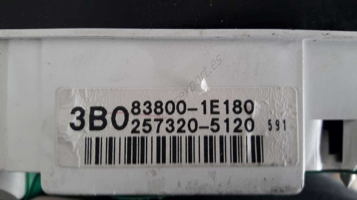 Cuadro de instrumentos Toyota Corolla 838001E180 2573205120 - foto 2