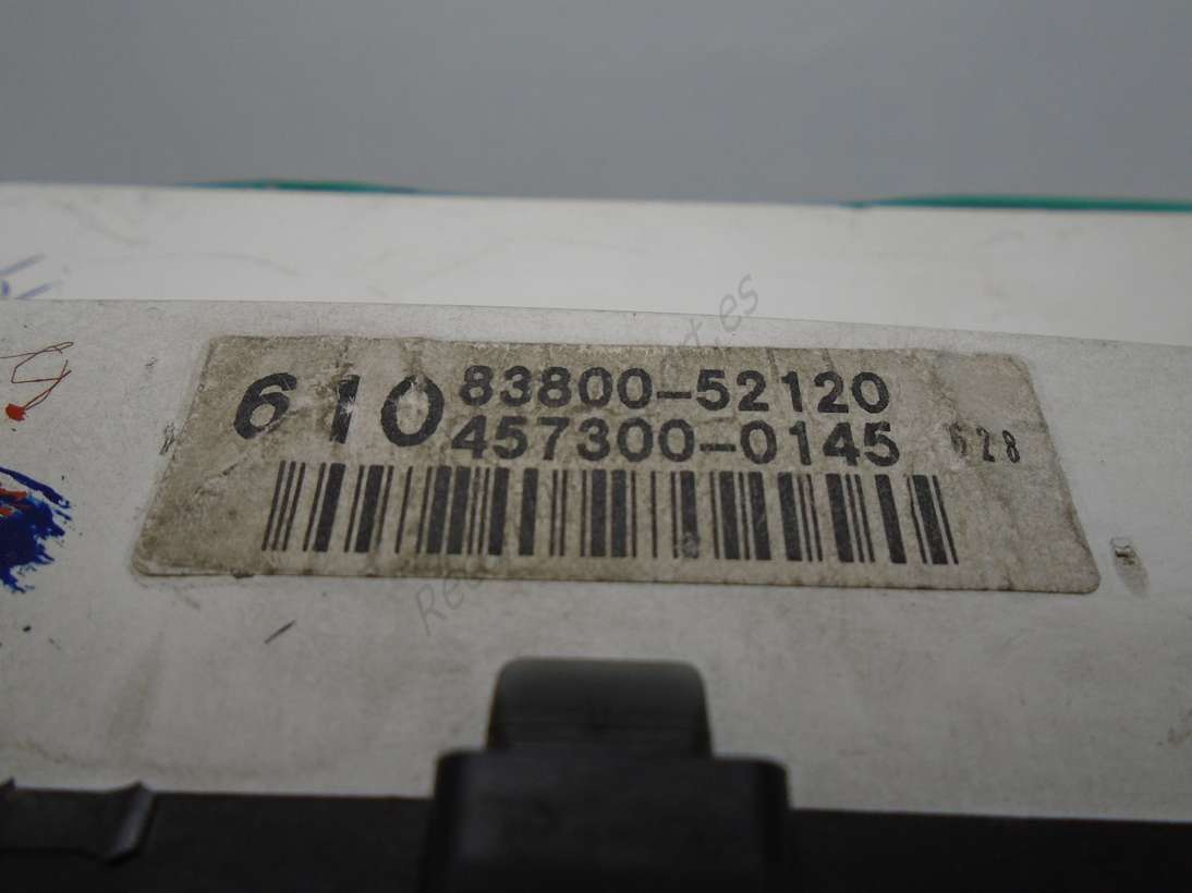 Cuadro de instrumentos Toyota Yaris 610 8380052120 83800 52120 DENSO 4573000146 457300 0146 - foto 2