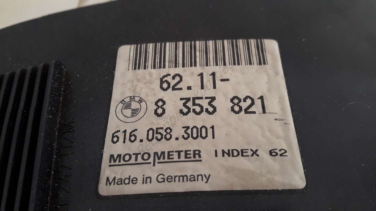 Cuadro de instrumentos  bmw e36 62118353164  62 11-8 353 164 9220301033 62118353821 - foto 3