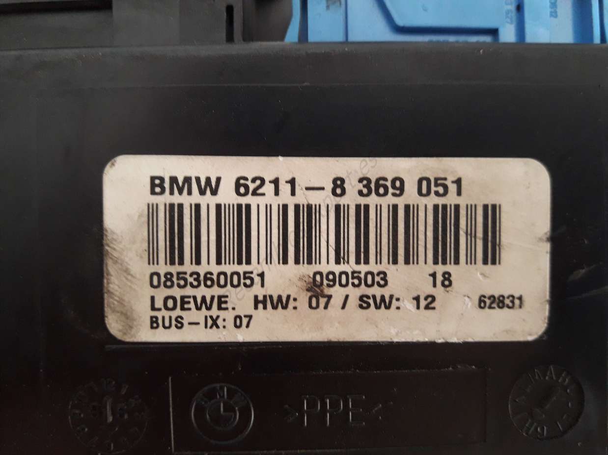 Cuadro de instrumentos con Centralita BMW E39 62118370086 62 11-8 370 086 62118369051 VDO 008630033 008 630 033 - foto 2