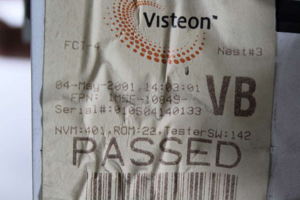 Cuadro instrumentos Ford Focus Visteon 1M5F10849VB 1M5F-10849-VB 98AP10841BC 98AP-10841-BC - foto 3