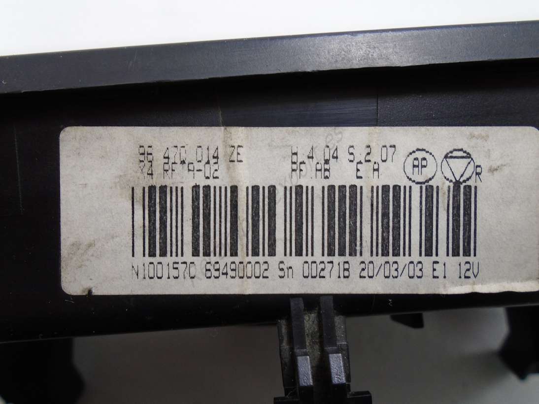 Panel Clima Citroen C5 VALEO 96470014ZE 96 470 014 ZE - foto 2