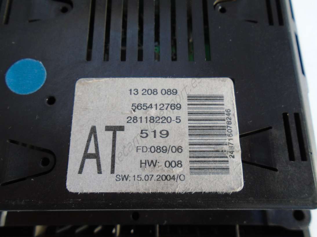 Display Opel Zafira B 13208089 13 208 089 565412769 281182205 AT - foto 2