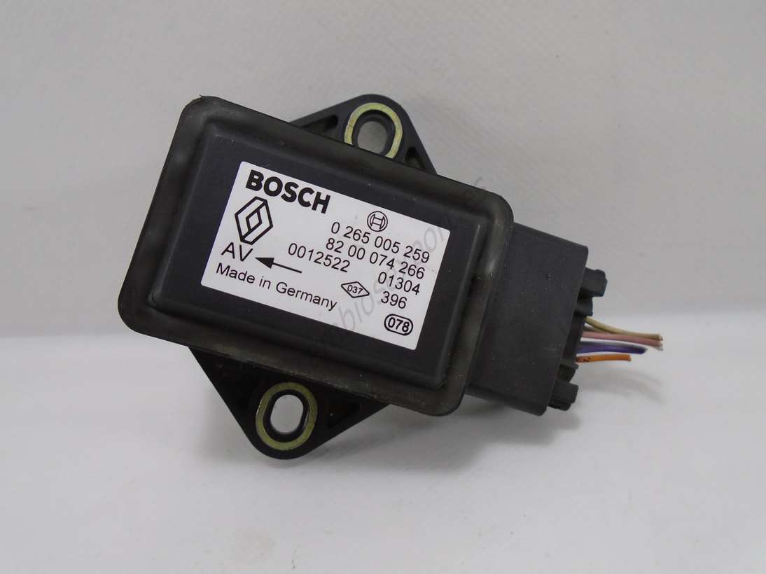 ESP sensor Guiñada Renault Grand Scenic II 0265005259 0 265 005 259 Bosch 8200074266 82 00 074 266 - foto 1