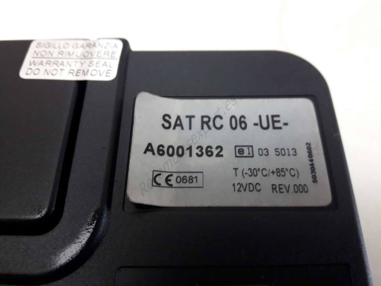 GPS Navegador Radio CD Bluetooth Teléfono Amplificador SATRC06UE SAT RC 06 UE A6001362 - foto 3