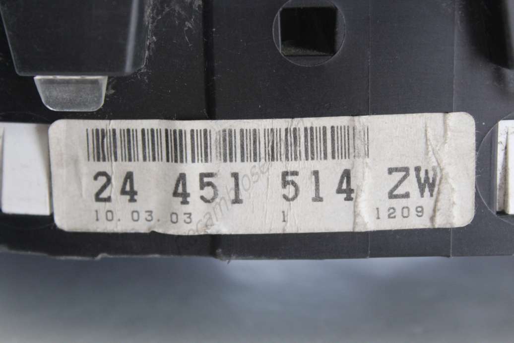 Cuadro de instrumentos Opel Astra G 24451514ZW 24 451 514 ZW - foto 2