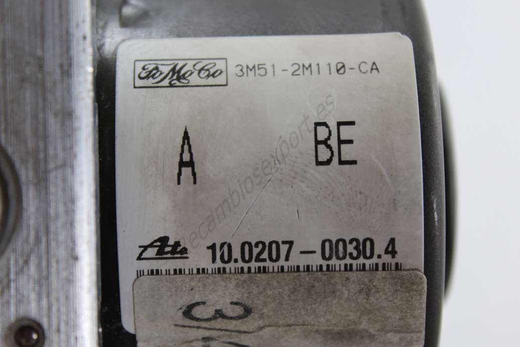 Módulo abs ford focus 3m51-2m110-ca 3m51 2m110 ca 3m512m110ca 10 0207 0030 4 10020700304 10097001083 10.0970-0108.3 5wk84102 - foto 3