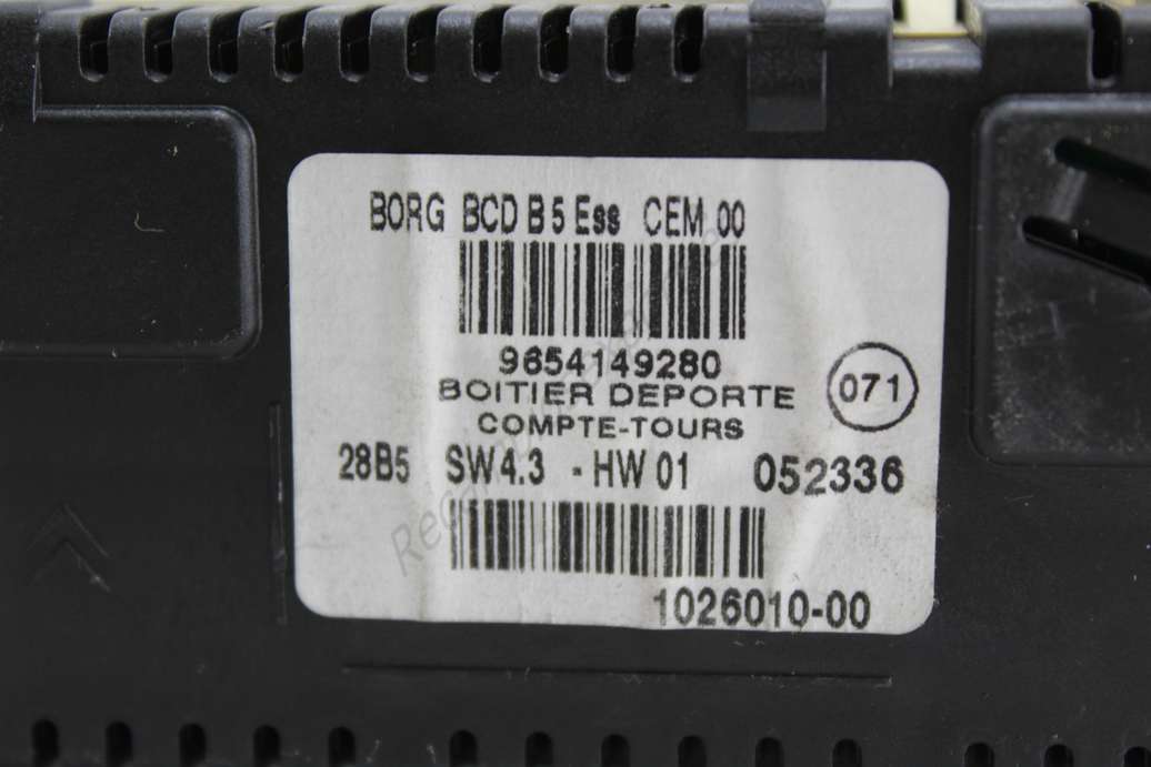 Pantalla Display Citroen C4 9654149280 - foto 2