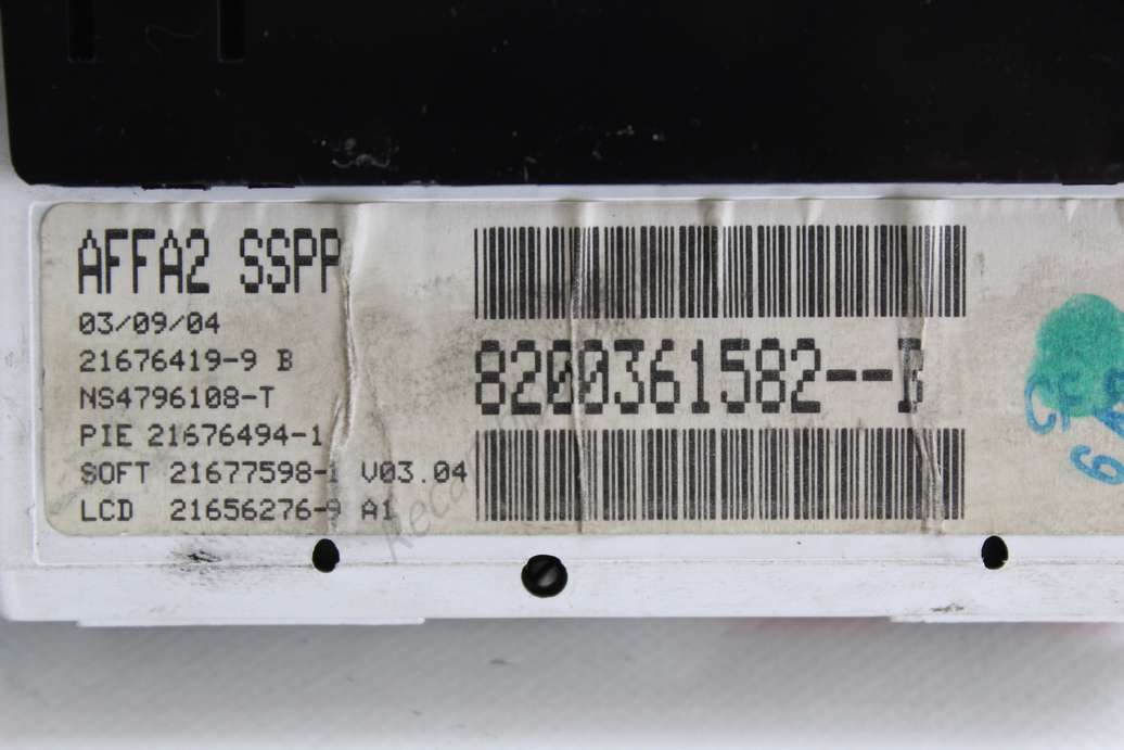Pantalla Display Renault Laguna 8200361582B 8200361582--B - foto 2