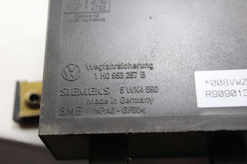 Modulo inmovilizador VW Volkswagen 1H0953257B 1H0 953 257 B 5WK4590 5WK4 590 - foto 2