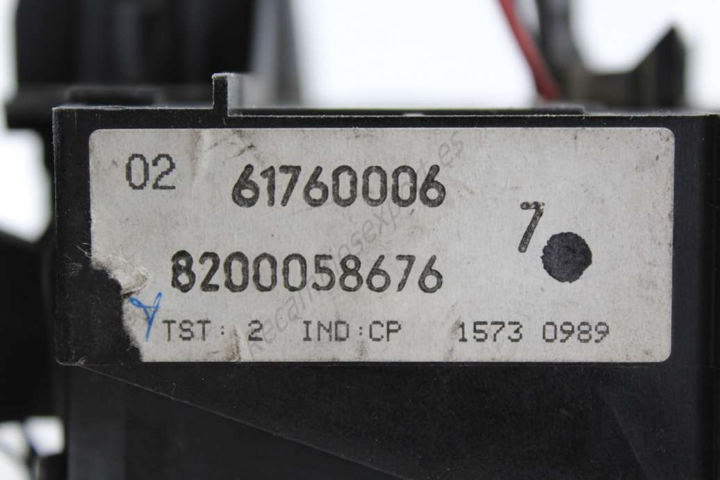 Indicador de limpiaparabrisas Renault Clio 8200058676 61760006 - foto 2
