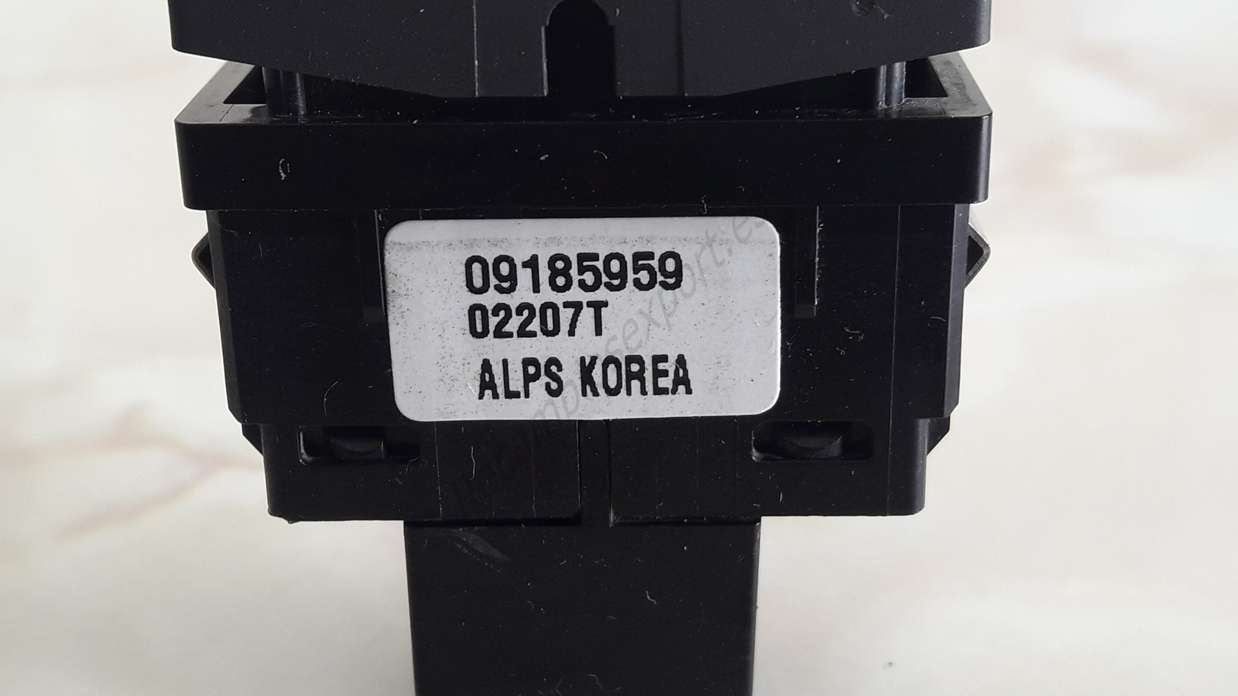 Interruptor de elevalunas izquierda/derecha Opel Vectra C Signum 09185959 - foto 2