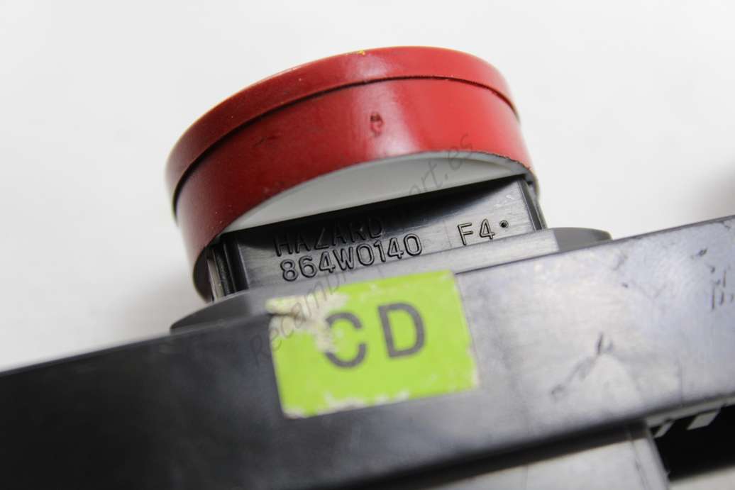 Interruptor de emergencia Hazard switch Hyundai KIA 864W0140 864W0140F2 864W0140F4 864W0140 F2 F4 - foto 2