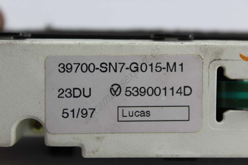 Interruptor de reloj Rover 600 620 39700SN7G015M1 39700-SN7-G015-M1 53900114D 53871824 - foto 2