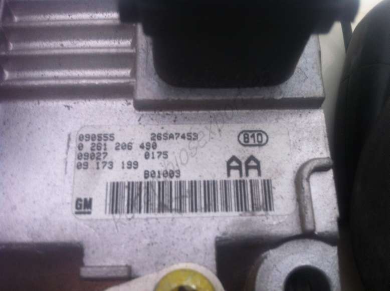 Kit centralita opel omega centralita 09173199 09 173 199 aa bosch 0261206490 0 261 206 490 modulo inmovilizador 24445098 24445098ls 24 445 098 ls llave - foto 4