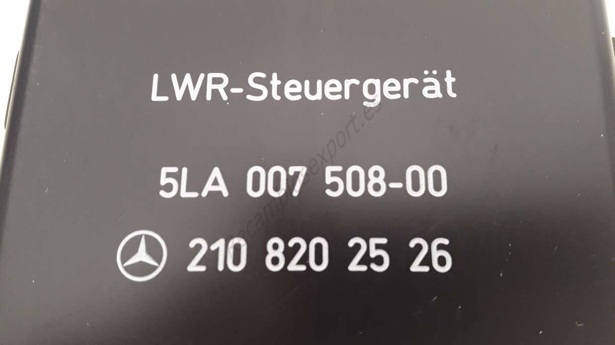 LWR controlador Mercedes W210 210 820 25 26 2108202526 5LA00750800 5LA 007 508 00 - foto 2