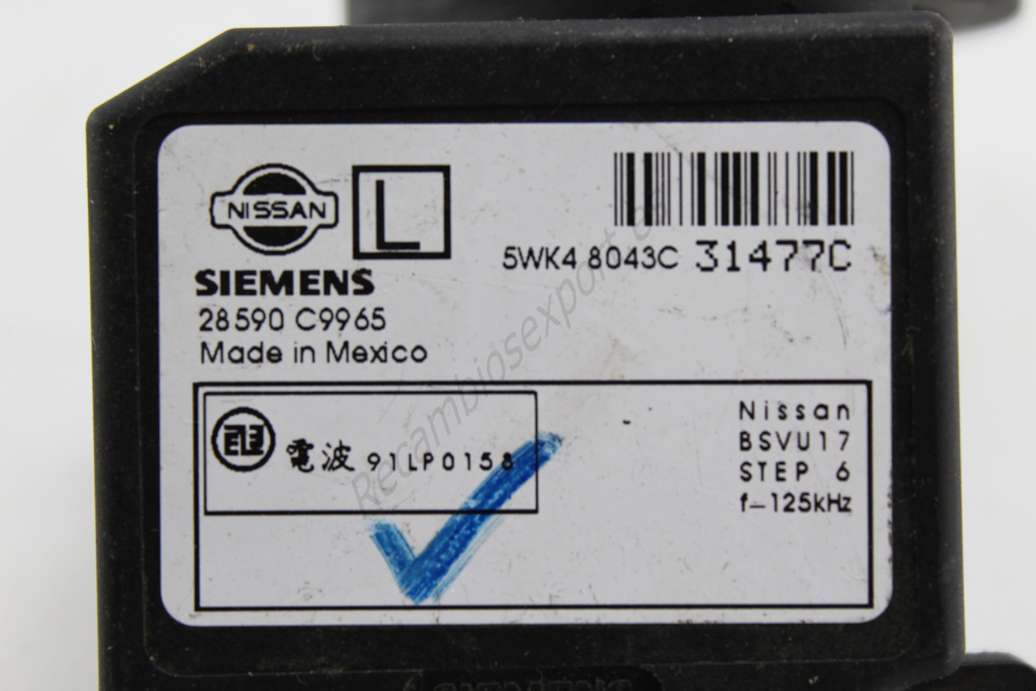 Lector de llave Nissan Primera Almera - foto 2