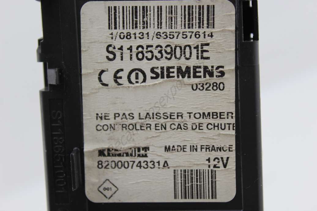 Lector de tarjeta Renault Megane Clio Scenic 8200074331A Siemens S118539001E - foto 2