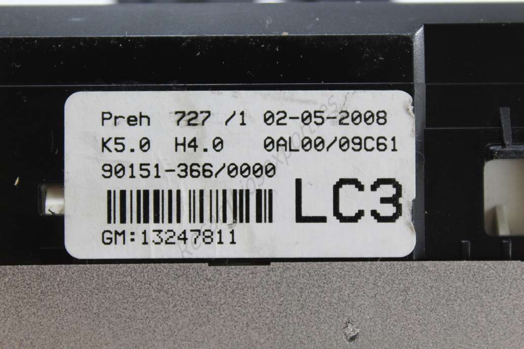 Mando calefaccion aire acondicionado Opel Astra H 13247811 901513660000 90151-3660000 - foto 2